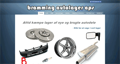 Desktop Screenshot of brammingautolager.dk
